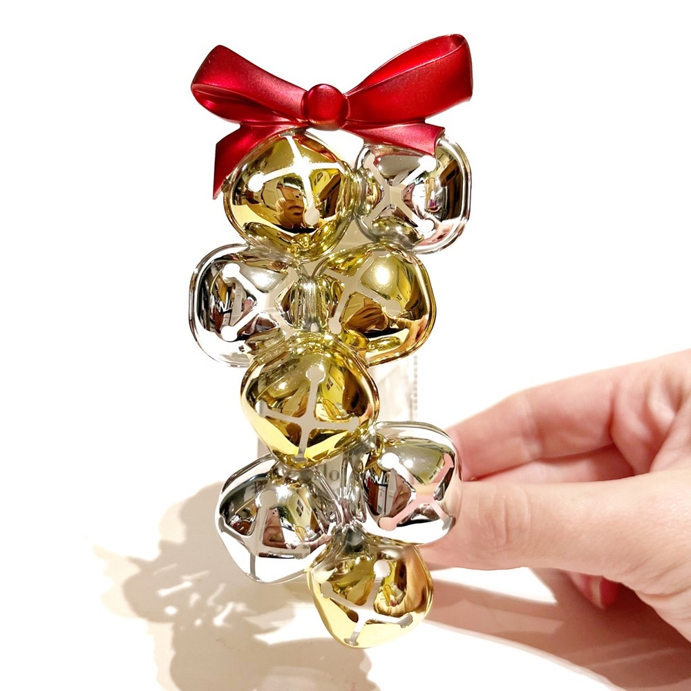Bath & Body Works Wallflower Sleigh Bells Bow Red Gold Silver Christmas Holiday